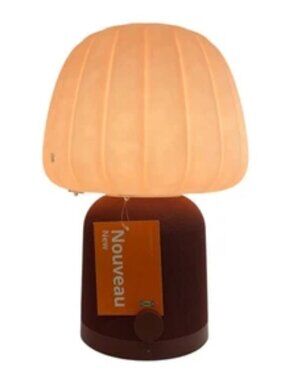 KULGLASS 806.052.94 Bluetooth speaker lamp, red brown/pink